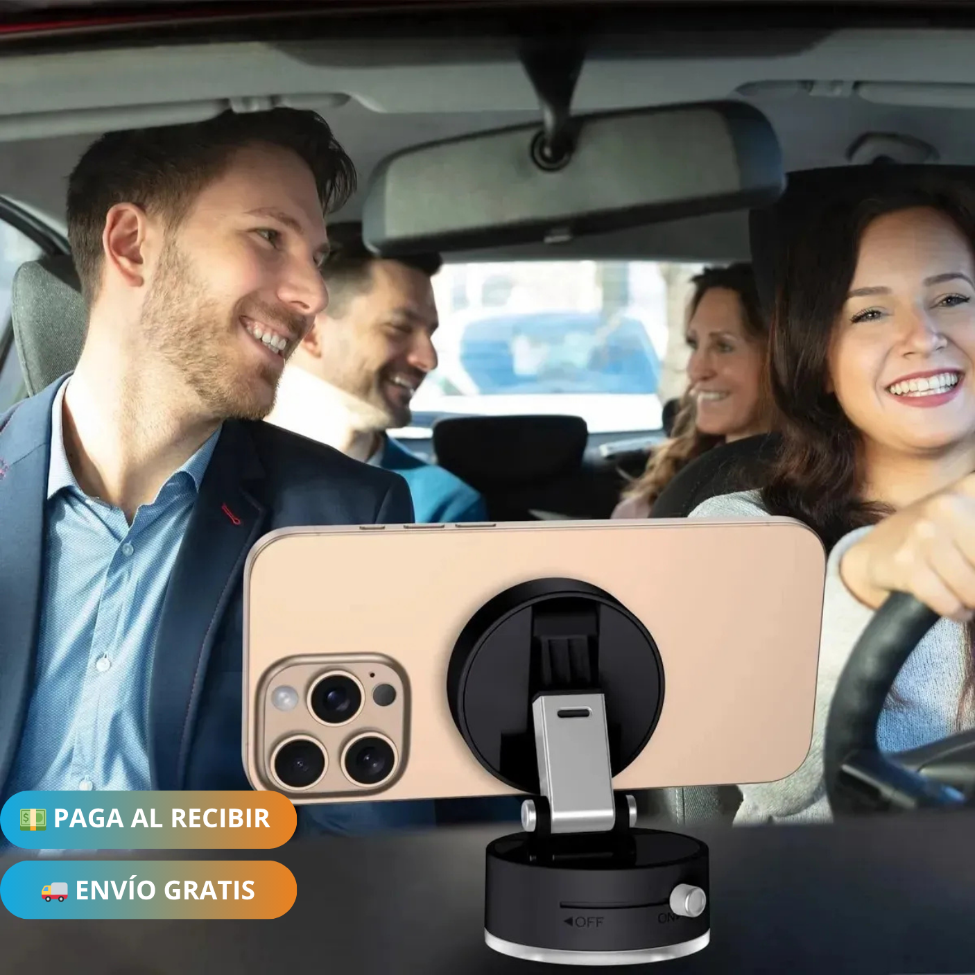 Soporte Celular Magnetico - SafeHold Pro