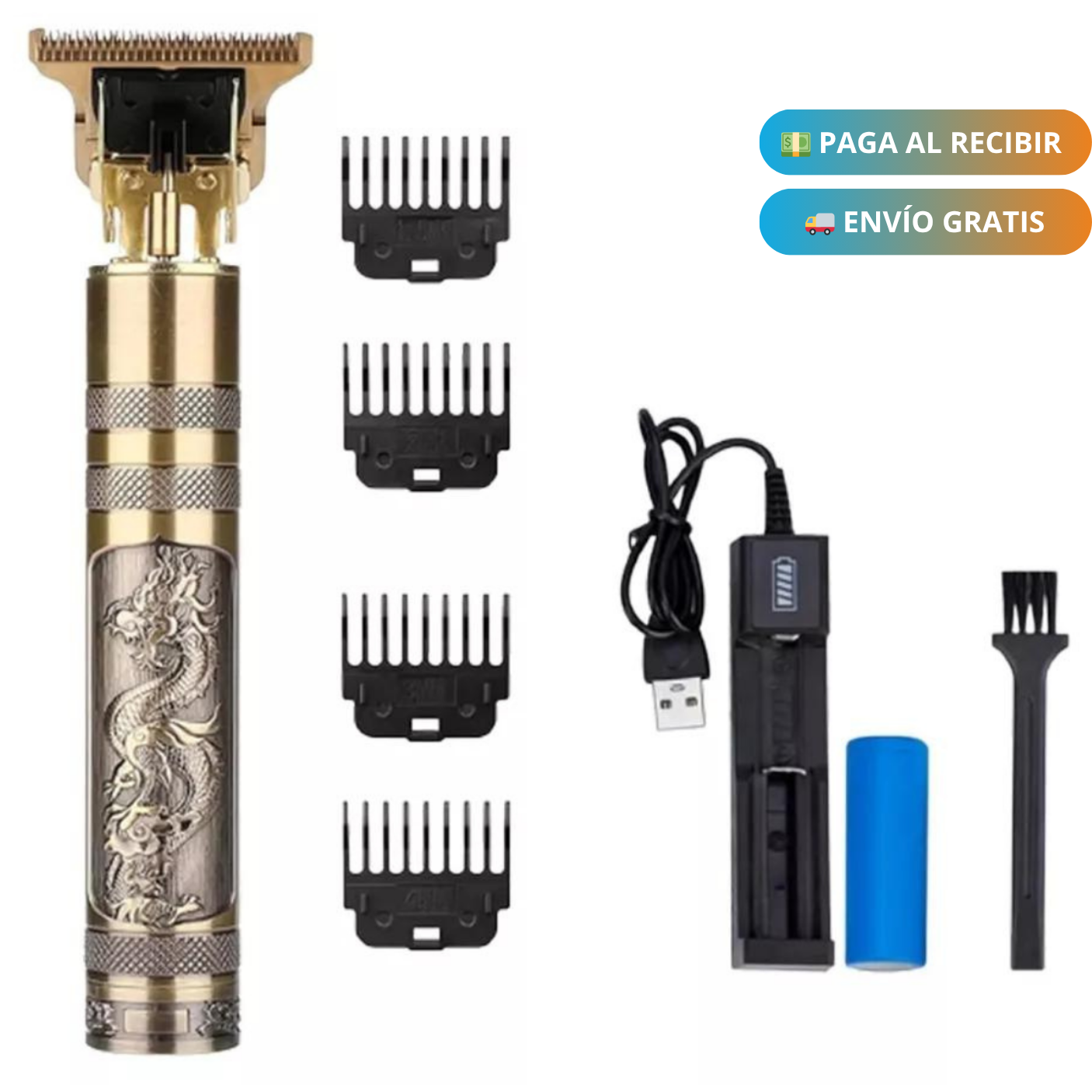 Afeitadora Portátil Recargable SteelDragon – Precisión sin esfuerzo diario