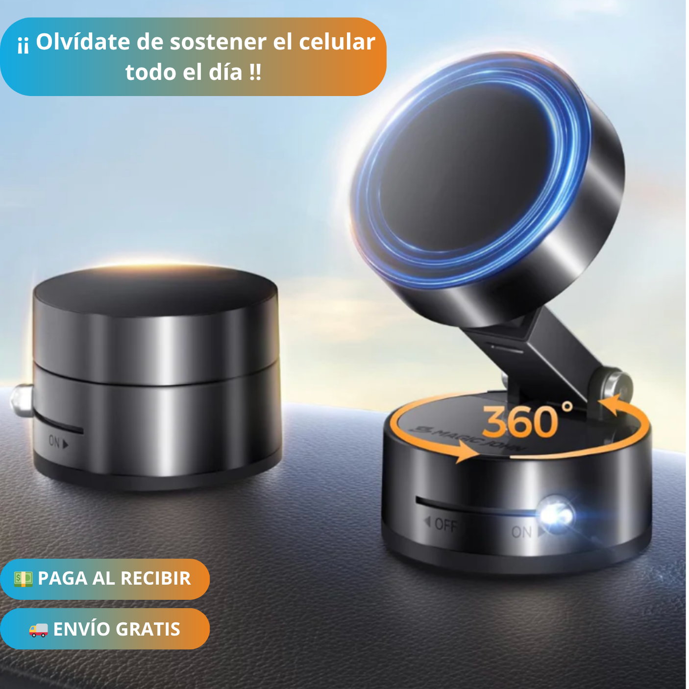 Soporte Celular Magnetico - SafeHold Pro