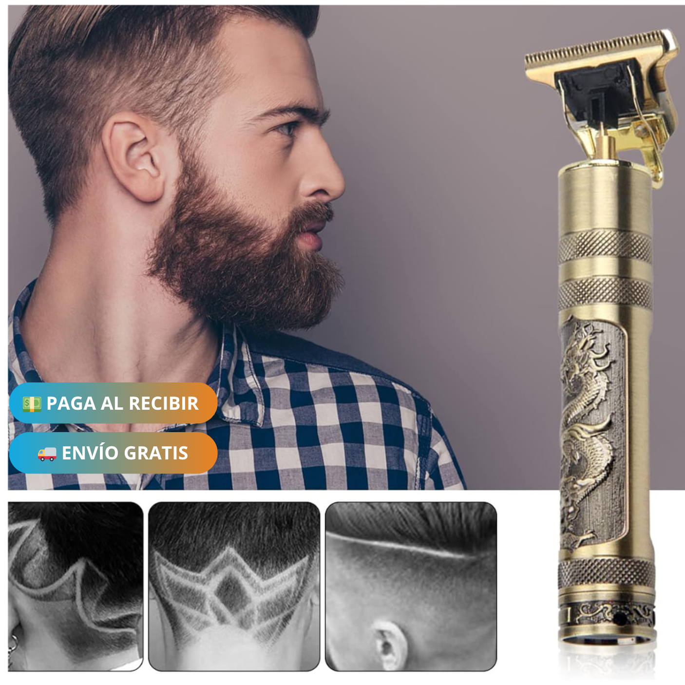 Afeitadora Portátil Recargable SteelDragon – Precisión sin esfuerzo diario